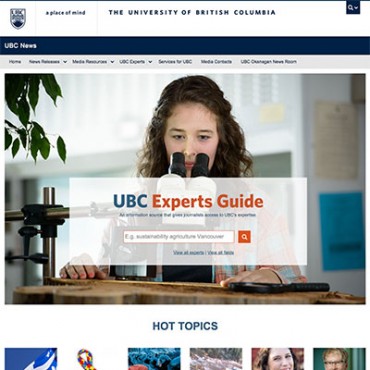 UBC Experts Guide
